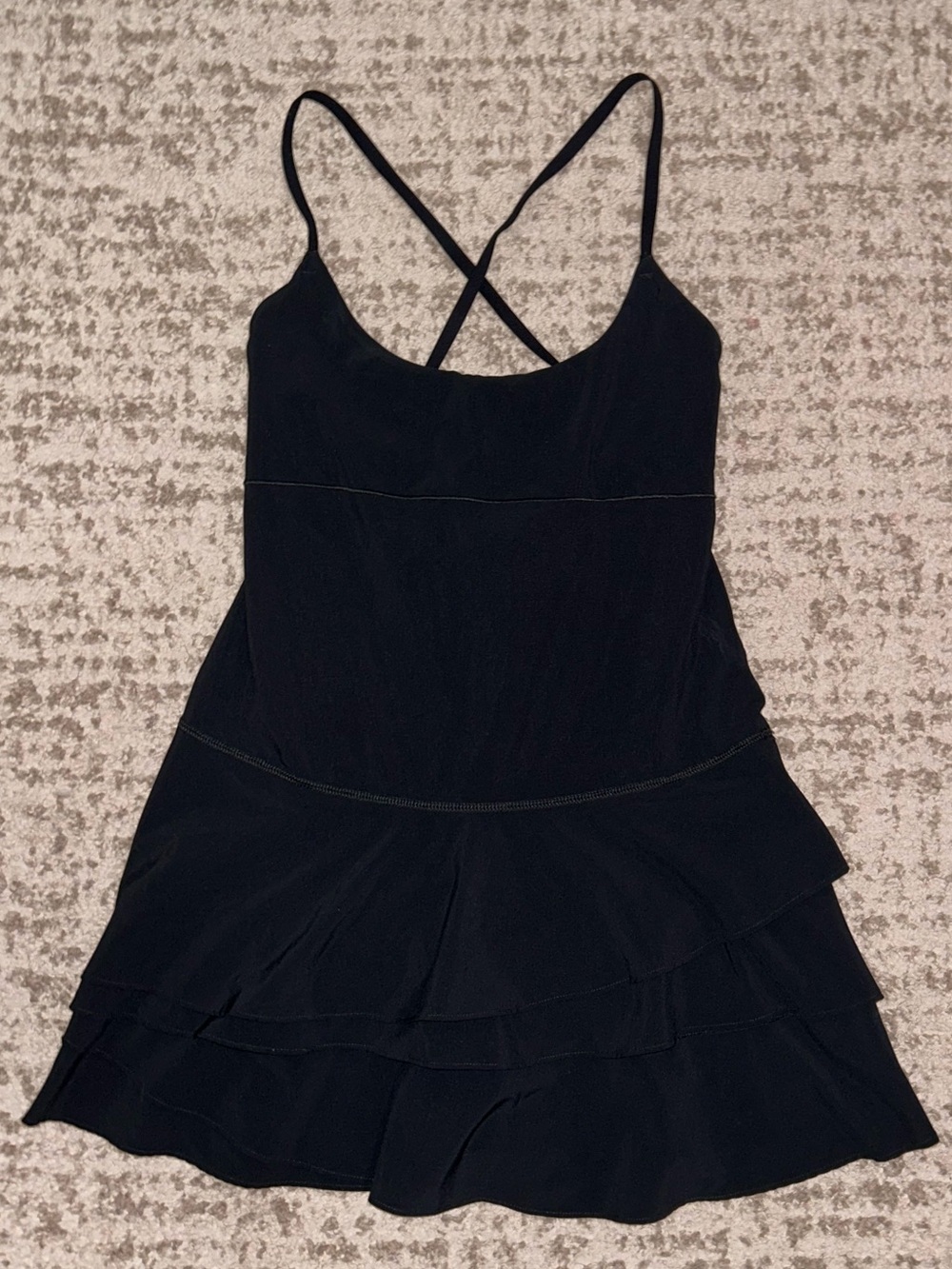 Aerie Black Athletic Dress